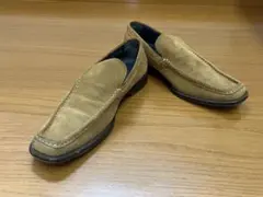 イタリアフェラガモ製スウェードシューズ