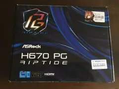 ASRock H670 PG Riptide マザーボード/ i3-12100