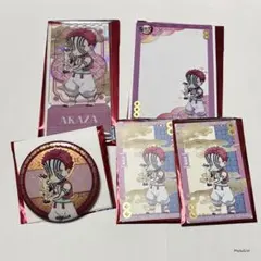 猗窩座 鬼滅の刃 中国限定 非遺 アクリルチケット 缶バッジ ブロマイド