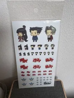 逆転裁判　キャラクターシール