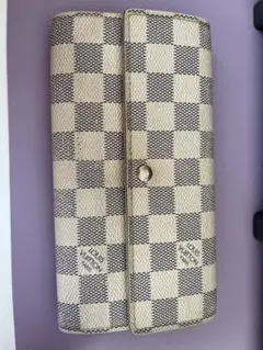 ルイヴィトン ダミエ アズール 長財布 正規品 レディース メンズ