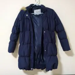 Paint Set ネイビー ダウンコート キッズ用