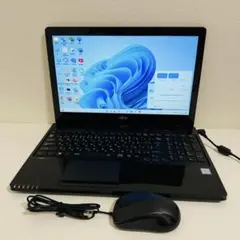 2022年製 富士通 Windows11 SSD 15.6型 ノートパソコン - メルカリ