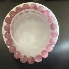 天然石 紫ストロベリークォーツ ブレスレット