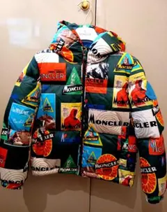 MONCLER モンクレール マルチカラーロゴダウンコート