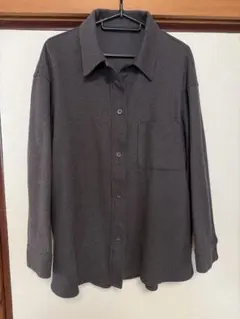 UNIQLO ブラッシュドジャージーシャツジャケット