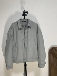 ZARA グレー ダウンジャケット L