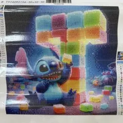 ★【早い者勝ち‼️】スティッチ ダイヤモンドアートキット30x30 cm