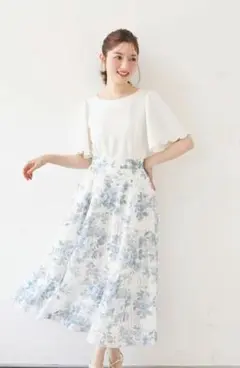 tocco closet パール付きスカラップスリーブカットプルオーバー Mのサムネイル