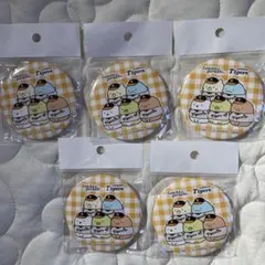 すみっコぐらし 阪神タイガース 缶バッジ 5個セット ①