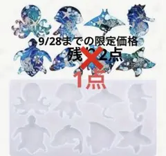残り2点　シリコンモールド