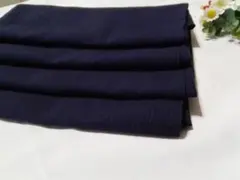 shiori様専用 濃紺 綿生地 幅119cm x 148cm 新品