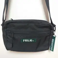 レア　MILKFED. × MANASTASH　ショルダー　ボディバック　緑ロゴのサムネイル