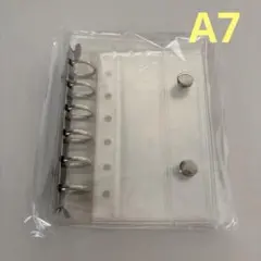 A7 透明 シール帳セット リフィル