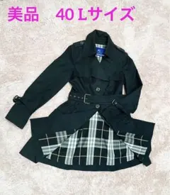 【美品　 バーバリーブルーレーベル Size40  トレンチコート】