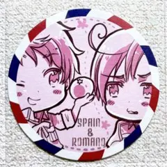 ヘタリア 缶バッジ くじ引き堂 いっしょにごはん 缶バッジ ロマーノ 40点 ヘタリア ロマーノ 75mm缶バッジ いっしょにごはん D賞 くじ引き堂