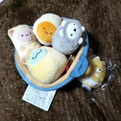 すみっコぐらし　おでんぬいぐるみセット＆いぬ　てのりぬいぐるみセット