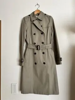 【極美品】NATURAL BEAUTY BASIC トレンチコート カーキ