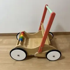 BAJO バヨ　ボーネルンド　木製手押し車 カタカタ 知育玩具のサムネイル