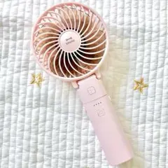 BRUNO　2WAYポータブルミニファン ピンクのサムネイル
