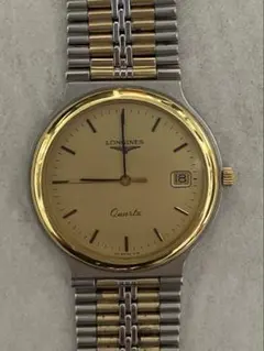訳あり LONGINES Quartz メンズ 腕時計 コンビカラー　7148のサムネイル