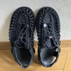 キーン KEEN ユニークアストリア レディース サンダル 25cm ブラック