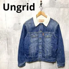 Ungrid アングリッド レディース デニムボアジャケット F