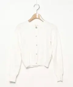 snidel ニットカーディガン♡ ホワイト 春夏秋着用可♡
