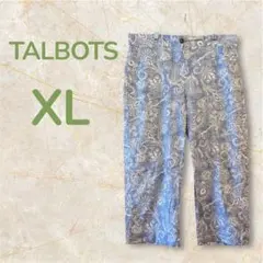 【美品】TALBOTS 14P カジュアルパンツ　XL 涼しげ　快適
