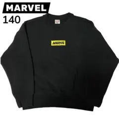 マーベル　140 スウェットトレーナー　ブラック　キッズ　MARVEL