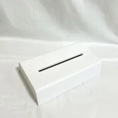 ideaco スリムティッシュボックス ウォール　ホワイト