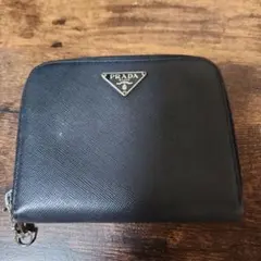 PRADA サファイアーノレザー2つ折り財布