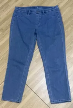 【ユニクロ】ウルトラストレッチデニムクロップドレギンス　XL