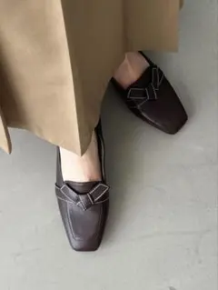 オリエンタルトラフィック 2025秋冬新作 リボンデザイン 甲深 パンプス