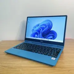 人気パステルブルーすぐ使える設定済 軽くて高性能SSD win11オフィスカメラのサムネイル