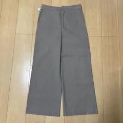【美品】GALERIE VIE コットンワイドパンツ　36