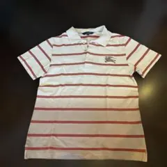 Burberry ストライプ ポロシャツ 150A