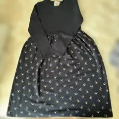 Laura Ashley 花柄長袖ワンピース