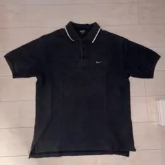 00s NIKE ポロシャツ　刺繍ロゴ