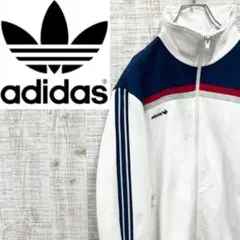 CX16《ATS-30 サイズ5》アディダス トラックジャケットデサント刺繡ロゴ