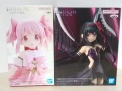 魔法少女まどか☆マギカ　鹿目まどか　悪魔ほむら　フィギュア　プライズ