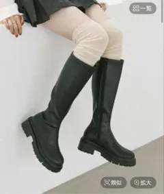 2026年最新】heather ロングブーツ インヒールの人気アイテム - メルカリ