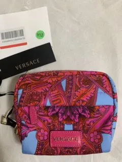 新品・未使用☆ヴェルサーチ VERSACE ポーチ ミニバッグ フューシャのサムネイル