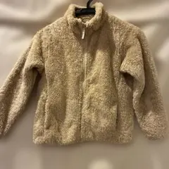 UNIQLO フリースジャケット 130 ベージュ