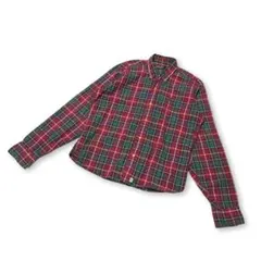 【使用感あり】古着 ラルフローレン チェックシャツ リサイズのサムネイル