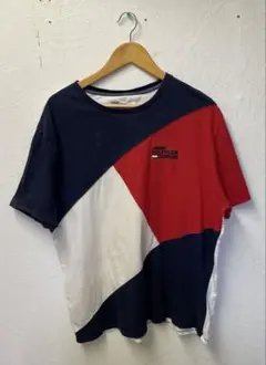 TOMMY HILFIGER カラーブロック Tシャツ XLサイズのサムネイル