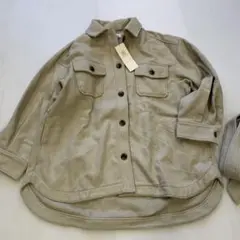 Lugnoncure ベージュ cpoシャツジャケット　厚手　新品