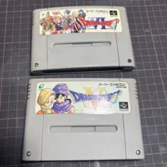 スーパーファミコンソフト　ドラクエⅤ.VI