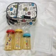 ピジョン 哺乳瓶 プラスチック リッチェル 離乳食トレー 哺乳瓶ポーチまとめ売り