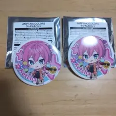 AMPTAK×COLORS 缶バッジ2023 Summer ver.けちゃ✖️60 2025年最新】けちゃ缶バッジの人気アイテム - メルカリ